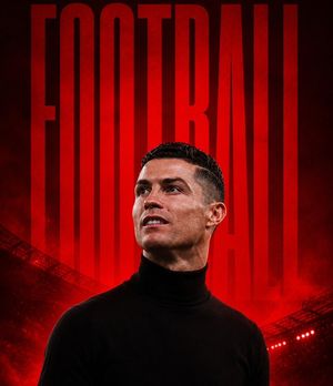 Cinematic Sports Branding Poster AI image template preview