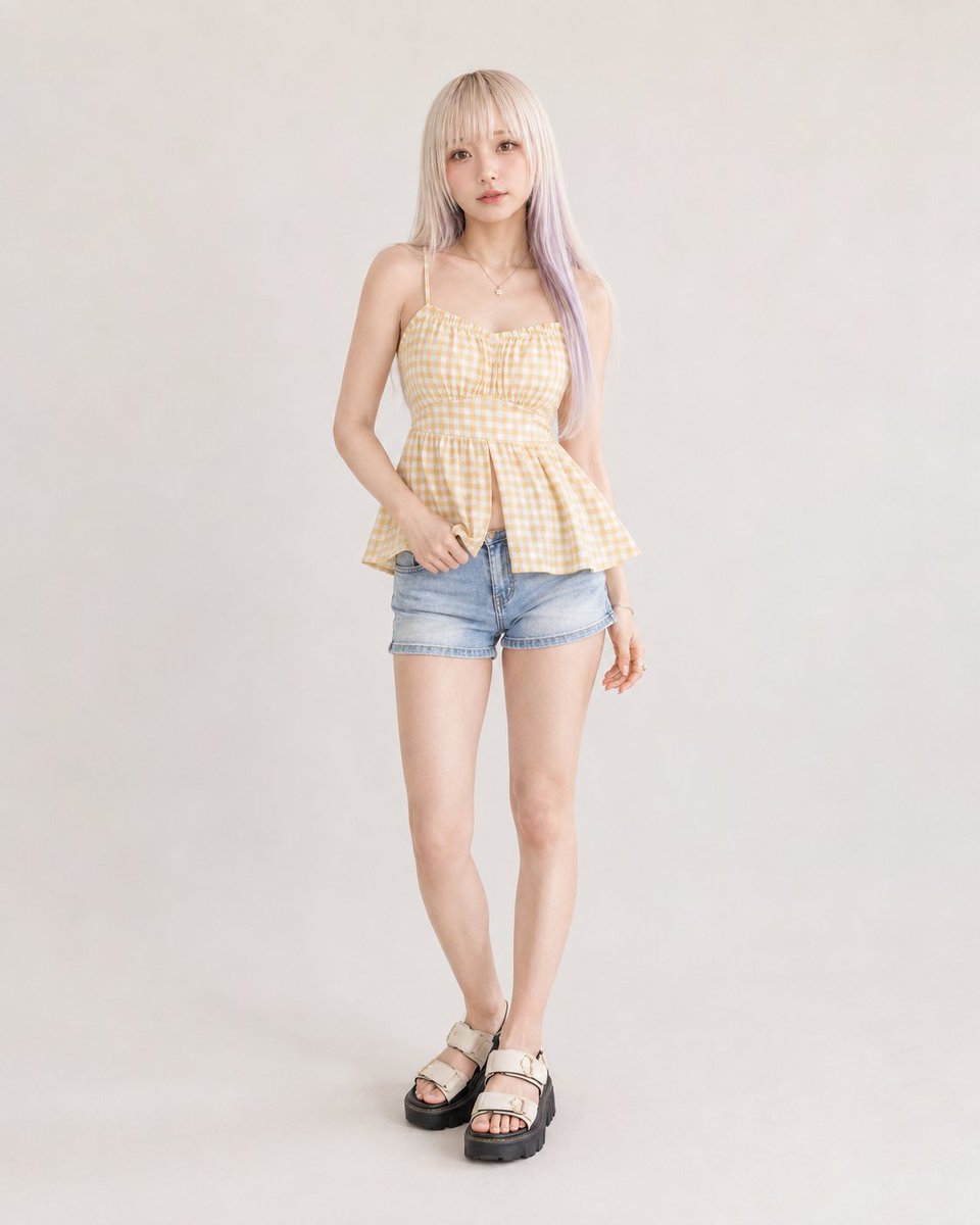 E-commerce Main Image - Feminine Casual Summer Outfit - Image 2