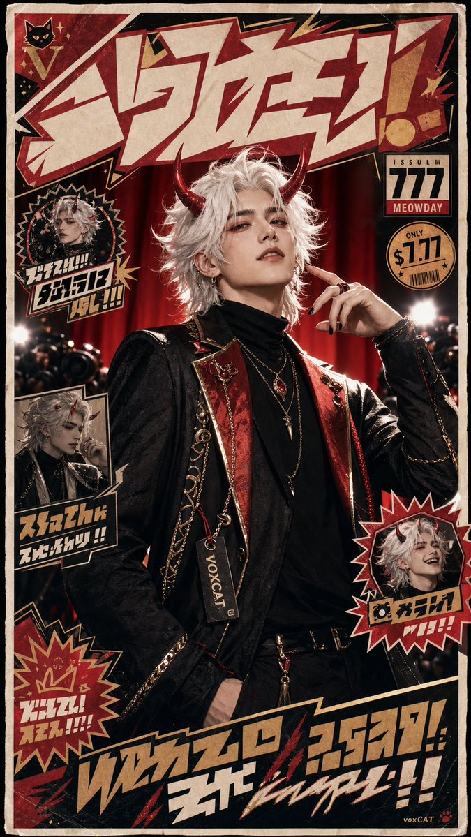 Vintage Oni Idol Tabloid Cover