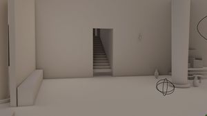 Cinematic Blender Scene Transformation AI image template preview