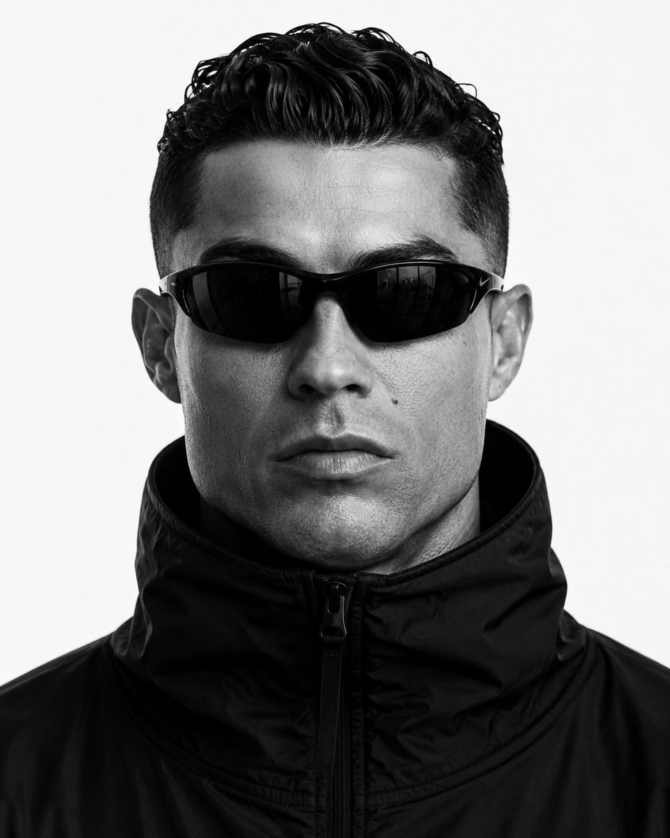 Minimalist Nike Atelier Style Portrait example 2