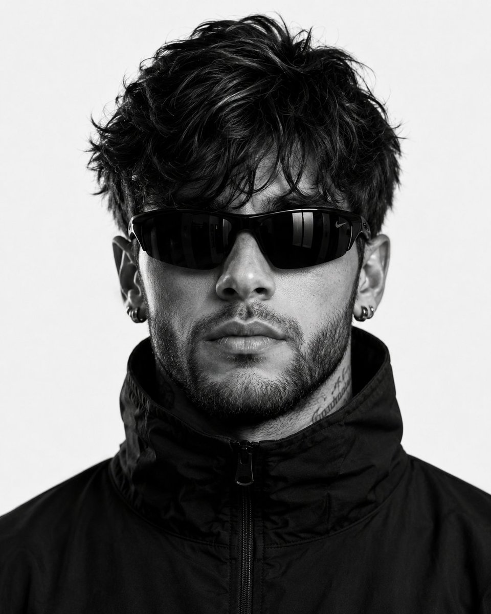 Minimalist Nike Atelier Style Portrait example 3