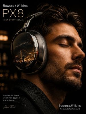 Premium Cinematic Advertising Poster AI image template preview