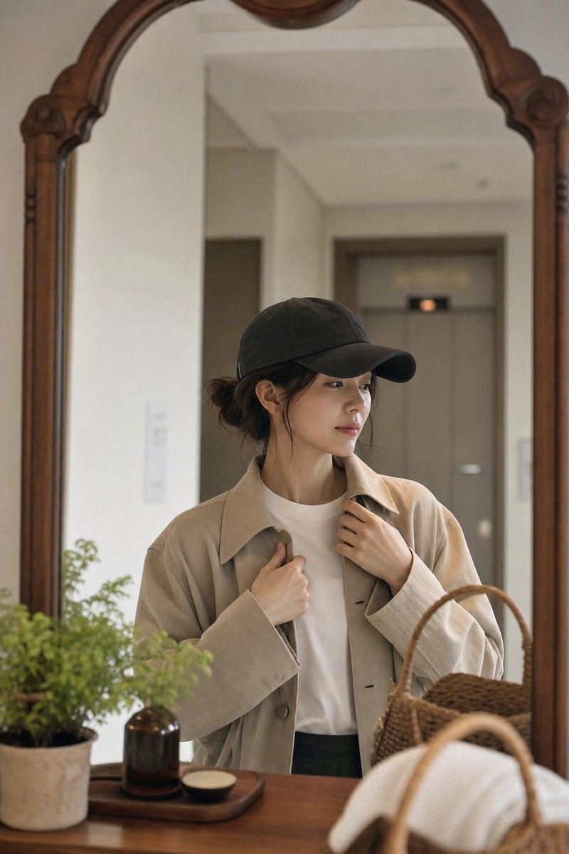 Mirror Selfie Art Transformation reference image 1