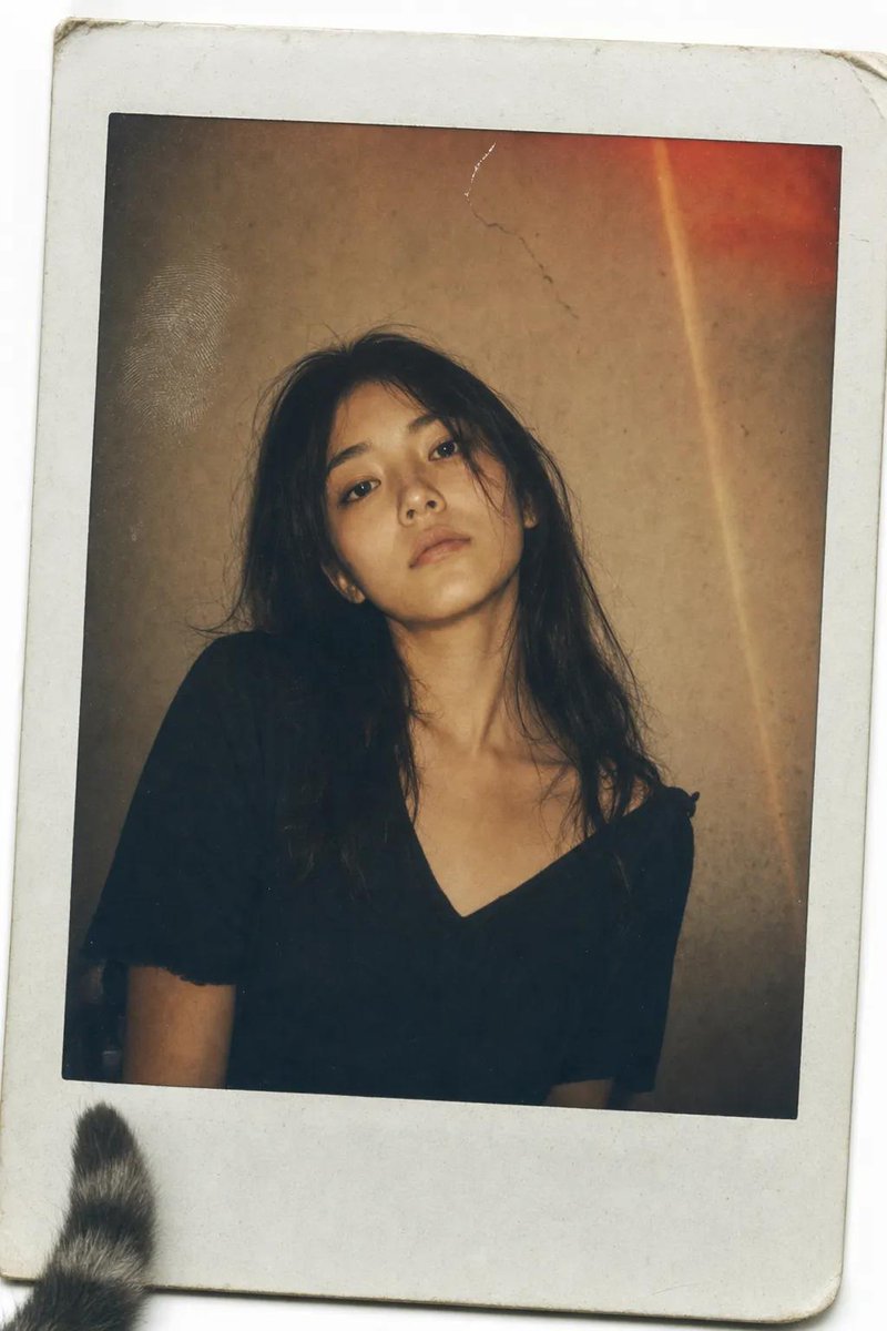 Vintage Polaroid Portrait