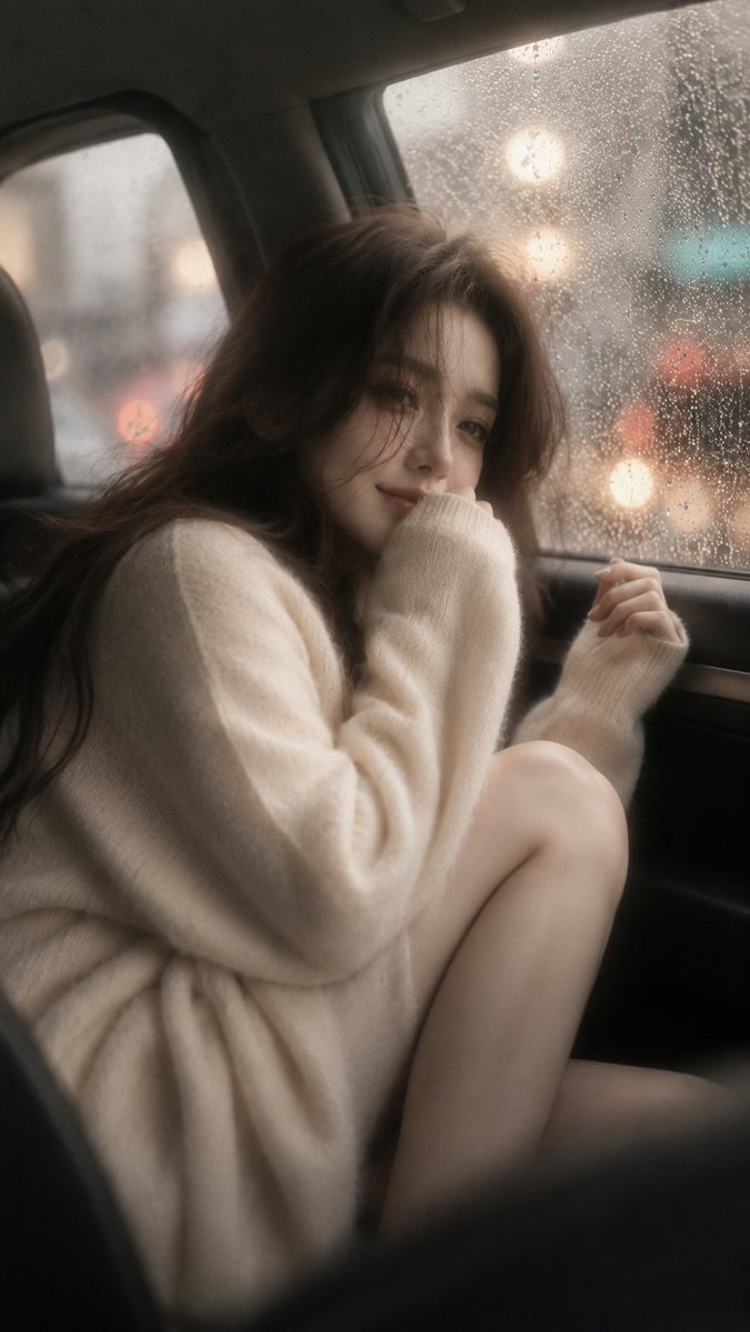 Melancholic Cinematic Car Portrait example 4