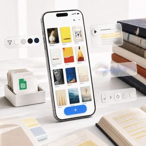Highlighted App Promo Cover — Create a polished square promotional cover image for {argument name="app name" default="Highlighted"…