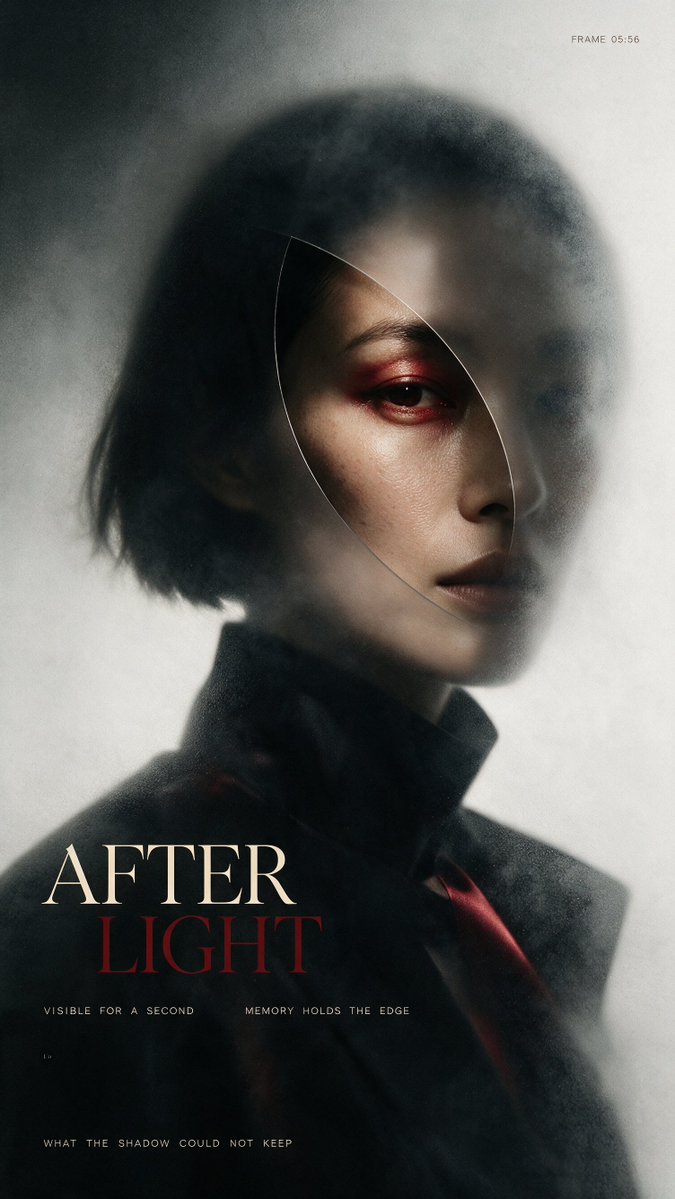 After Light Moody Fashion Poster
