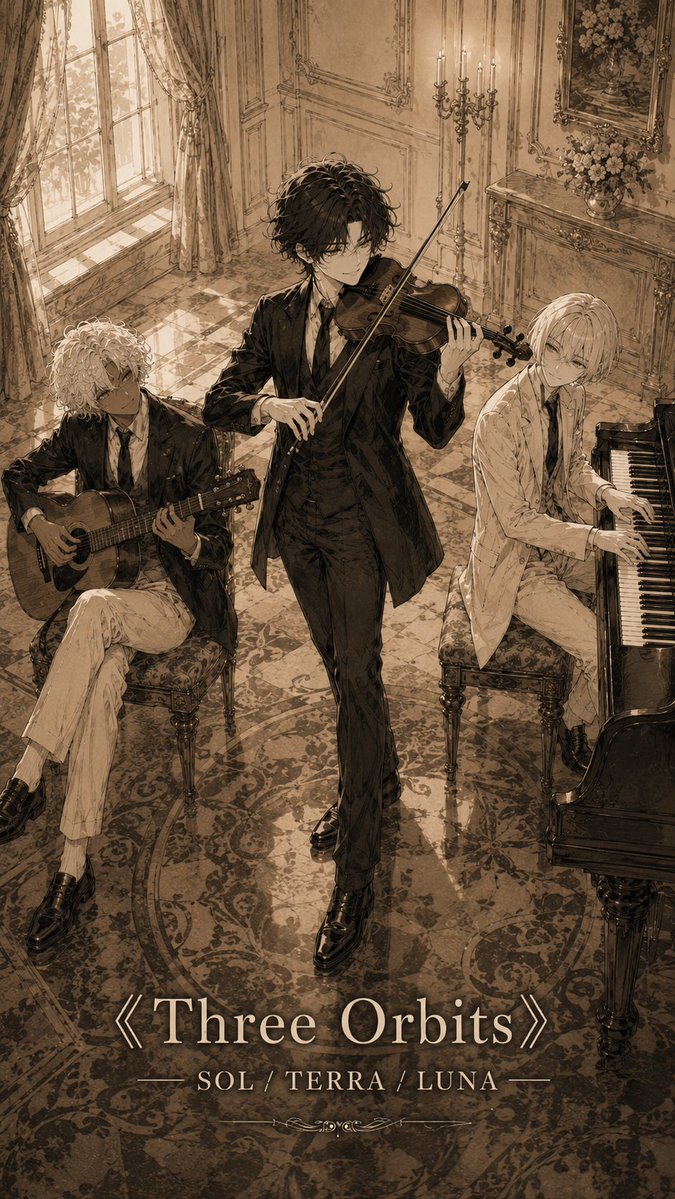 Gothic Palace Anime Trio example 3