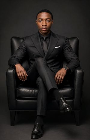 Ultra-Premium Executive Portrait AI image template preview
