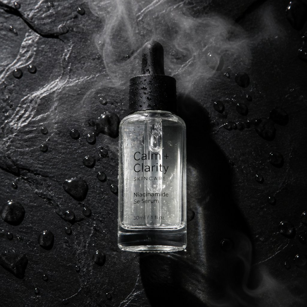E-commerce Main Image - Editorial Product Shot on Wet Slate - Image 1