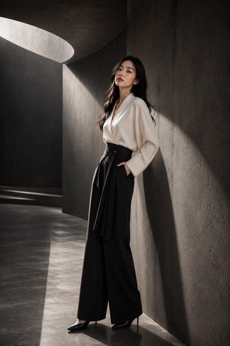 Minimalist Japanese Architectural Fashion Shoot
