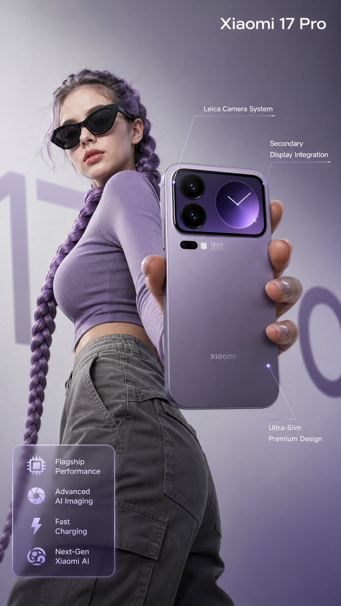Futuristic Smartphone Product Advertisement