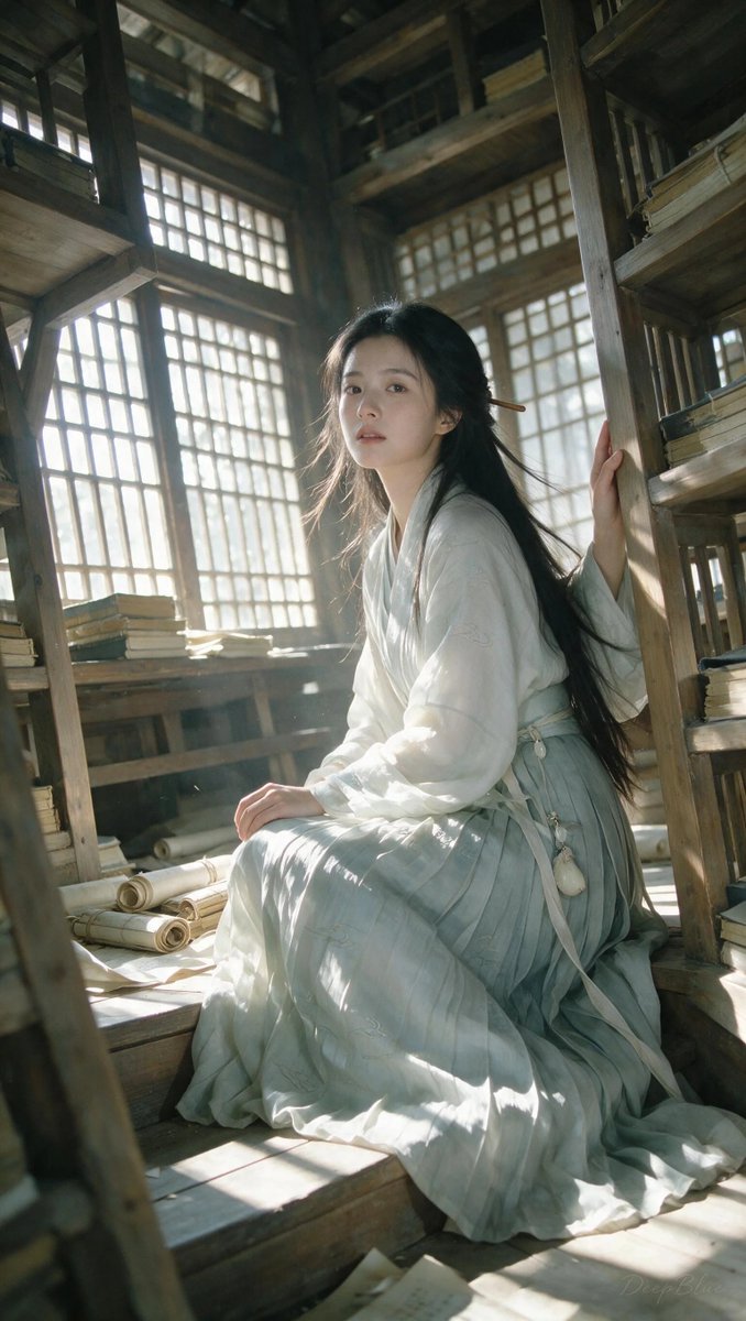 Ancient Chinese Library Documentary Photography