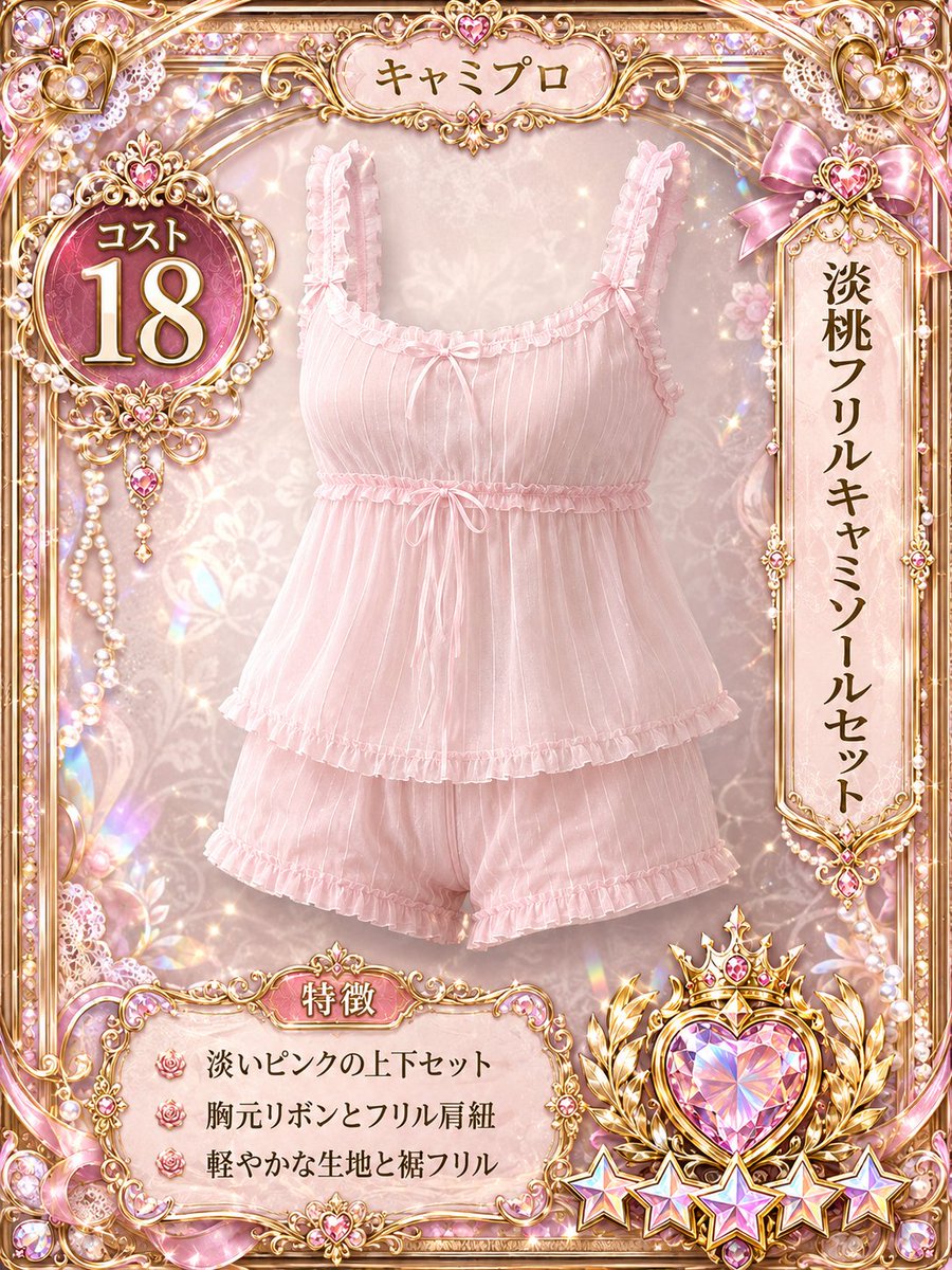 Luxury Outfit Collectible Card
