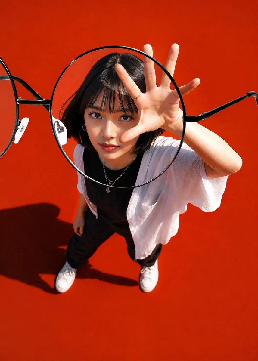 High-Fashion Eyewear Advertisement