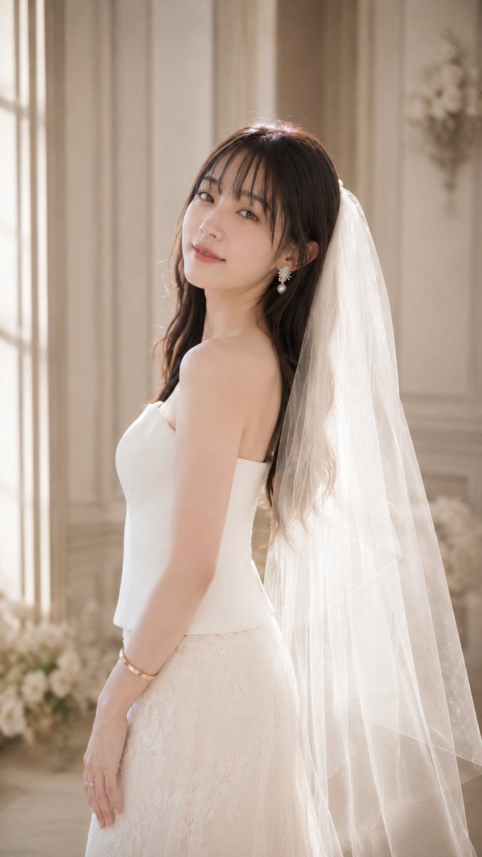 Profile / Avatar - Ultra Realistic Bridal Fashion Portrait - Image 2