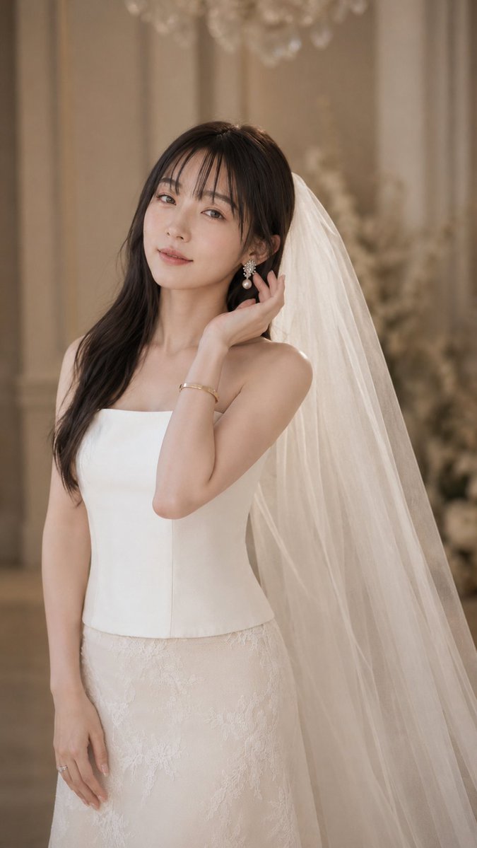 Profile / Avatar - Ultra Realistic Bridal Fashion Portrait - Image 4