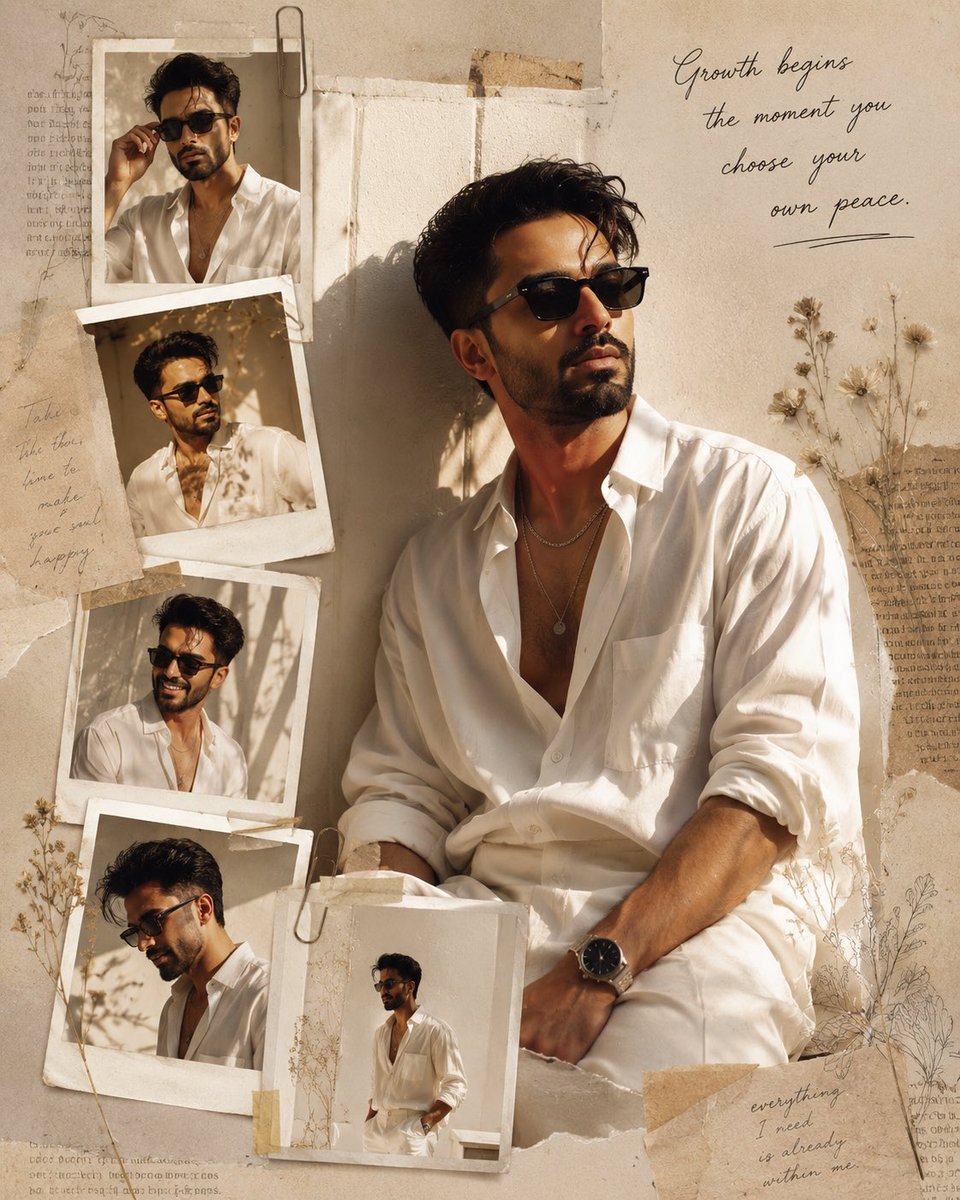 Luxury Fashion Editorial Scrapbook