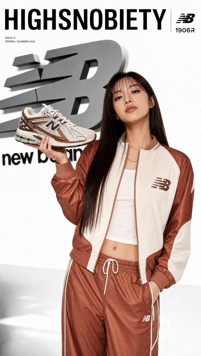 Korean Streetwear Magazine Cover Design