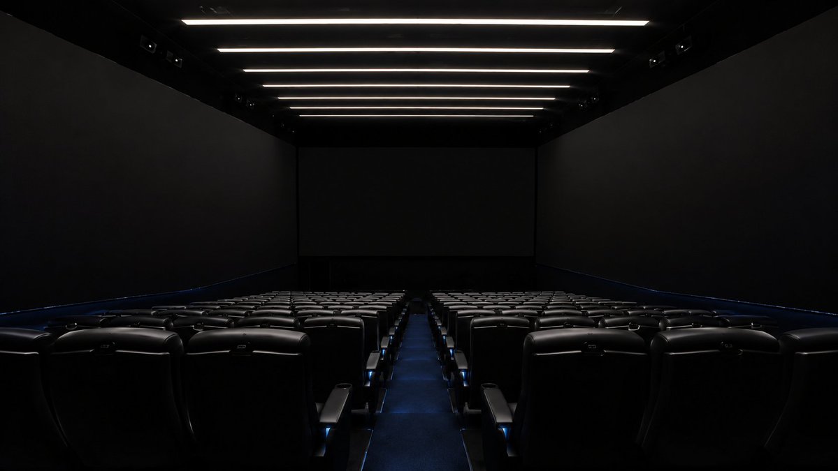 Photorealistic 4DX Cinema Auditorium