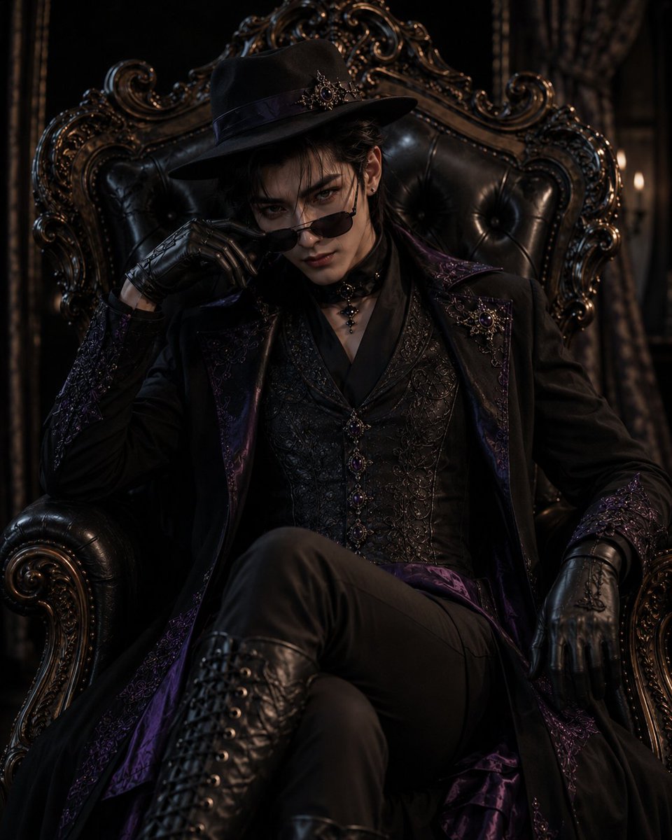 Gothic Throne Outfit Transformation