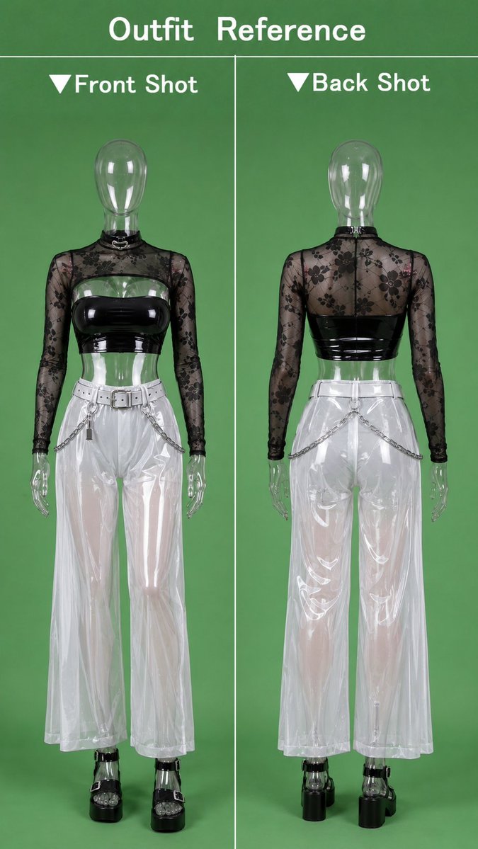 Photorealistic Alley Fashion Editorial reference image 1