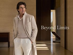 Luxury Menswear Campaign AI image template preview