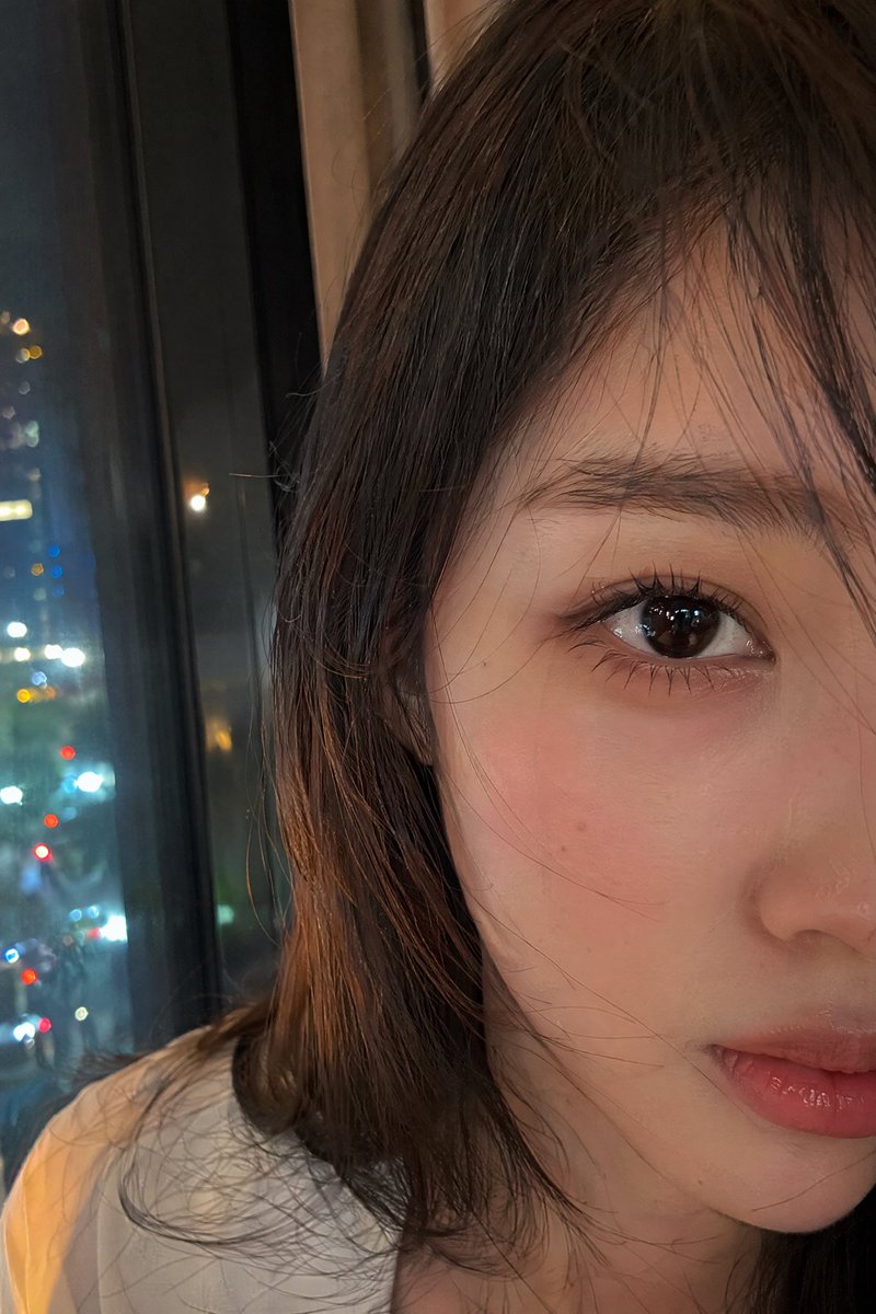 Authentic Smartphone Selfie Close-up