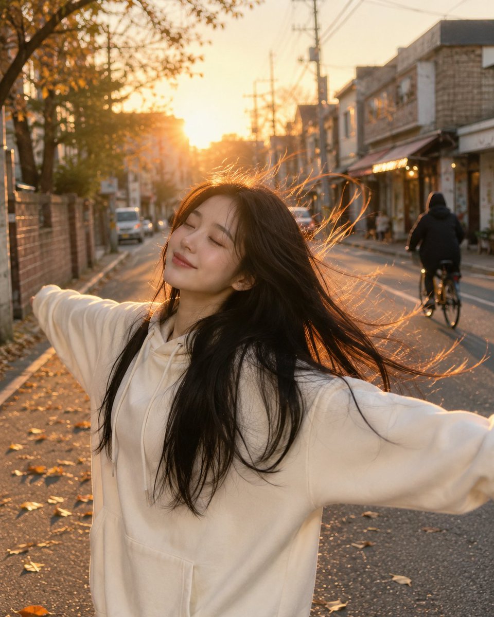 Golden Hour Street Portrait