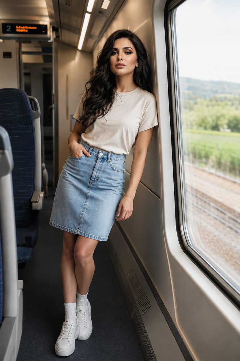 Ultra Realistic Train Portrait