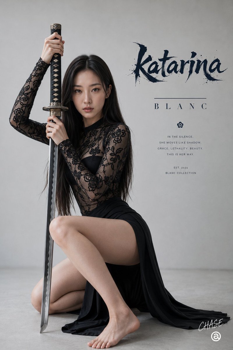 Dark Ninja Assassin Studio Portrait