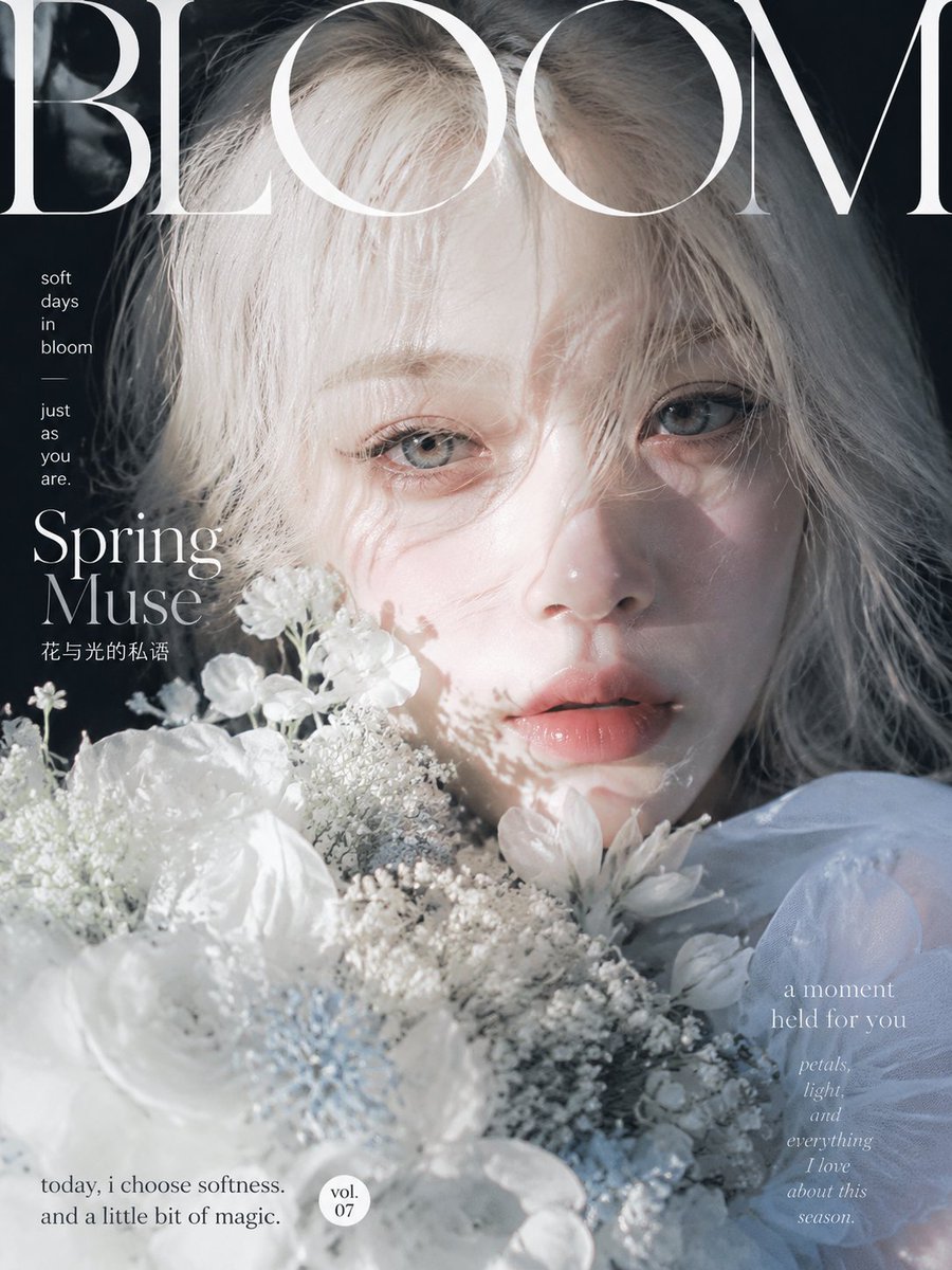 Ethereal Spring Magazine Cover