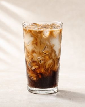 Premium Iced Coffee Product Photography — premium {argument name="beverage" default="iced coffee"} product photo, glass, {argument name="visua…