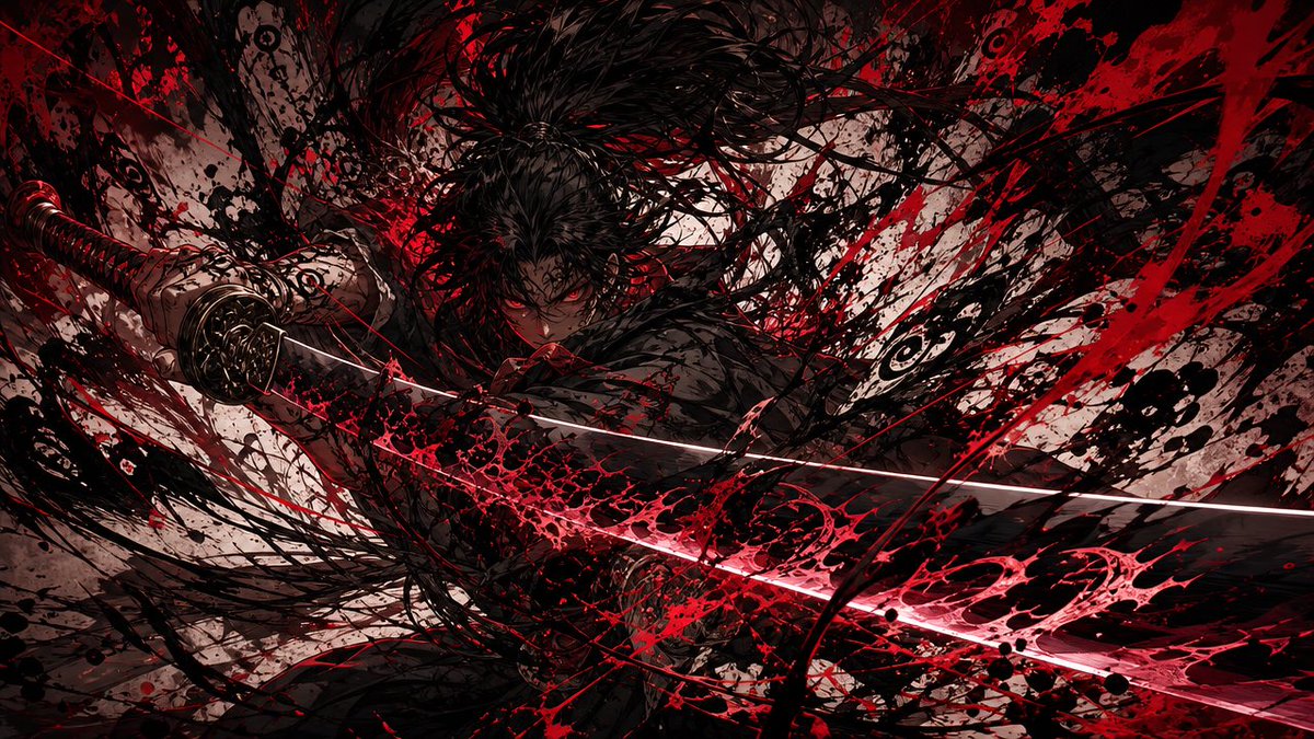 Dark Ronin Katana Splash Art