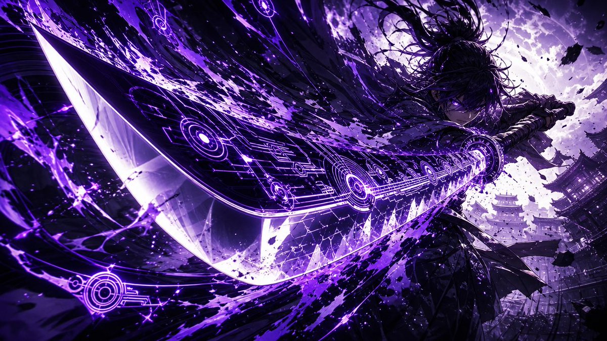 Comic / Storyboard - Dark Ronin Katana Splash Art - Image 2