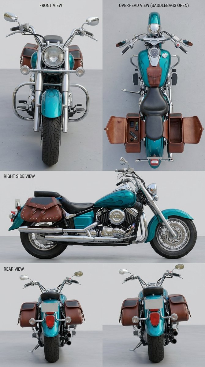 Cinematic Motorcycle Storyboard reference image 1
