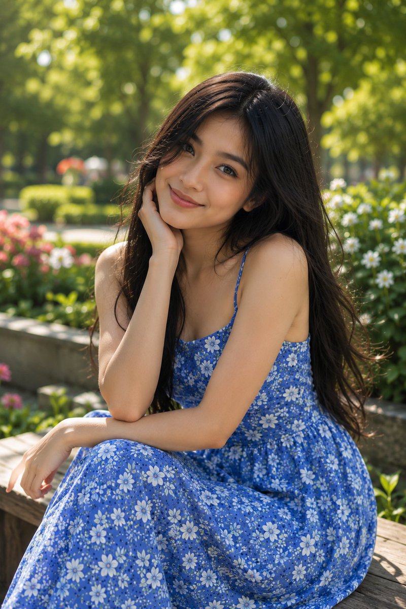 Profile / Avatar - Indonesian Woman Park Photography - Image 4