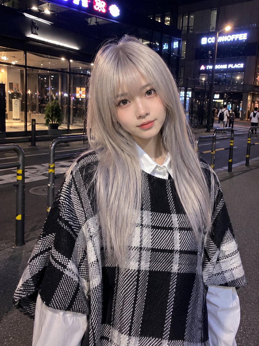 Profile / Avatar - Authentic Smartphone Night Street Portrait - Image 2