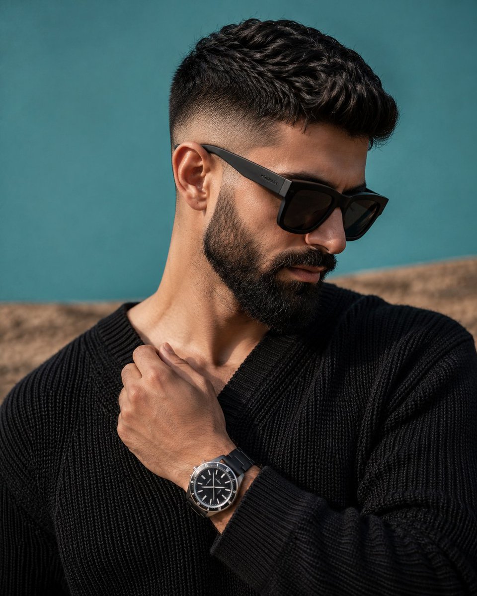 Editorial Male Fashion Portrait