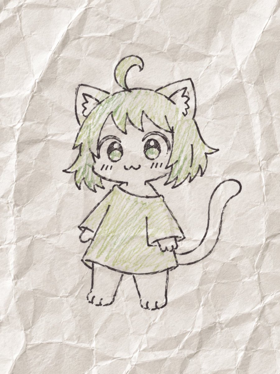 Textbook Scribble on Crumpled Paper