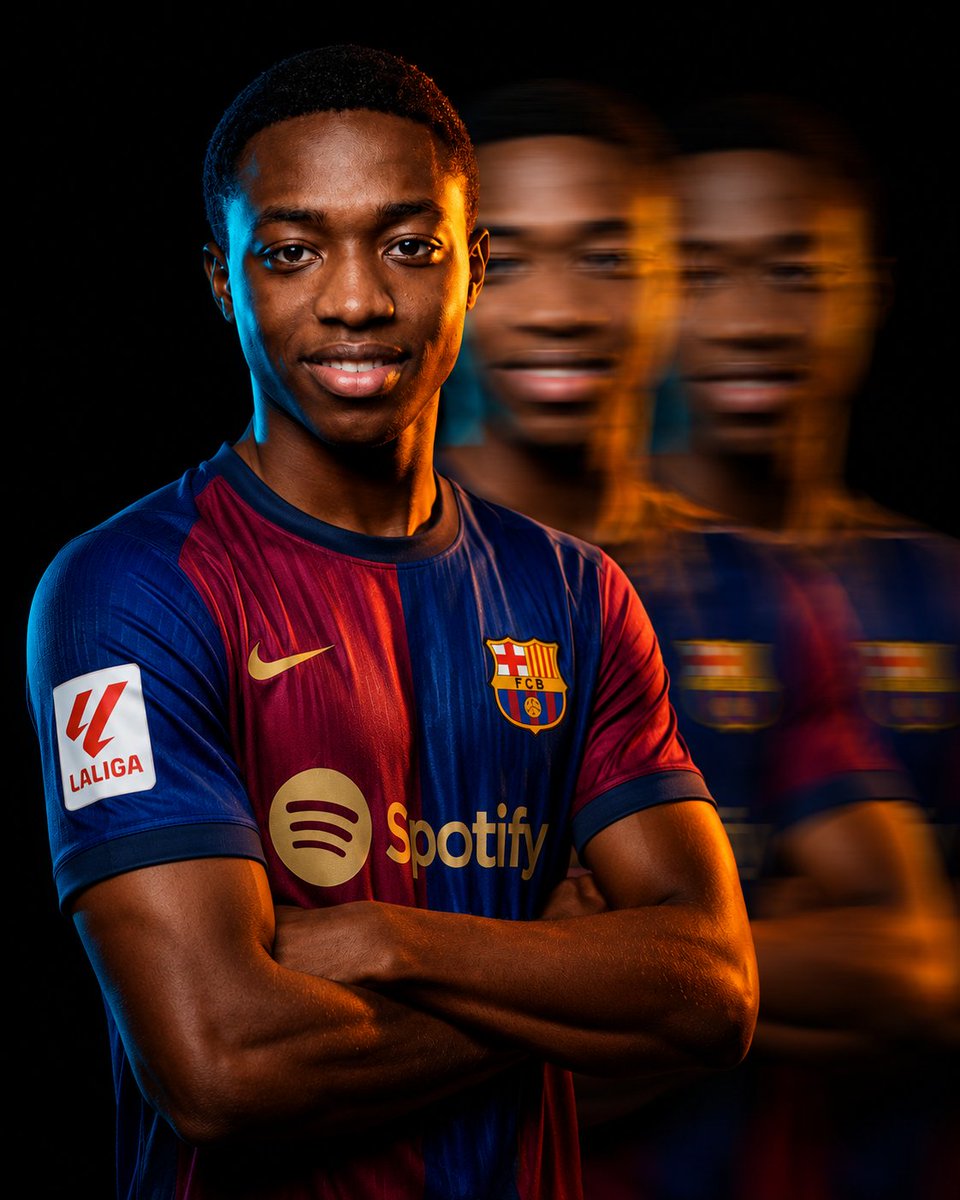 Cinematic Football Campaign Portrait