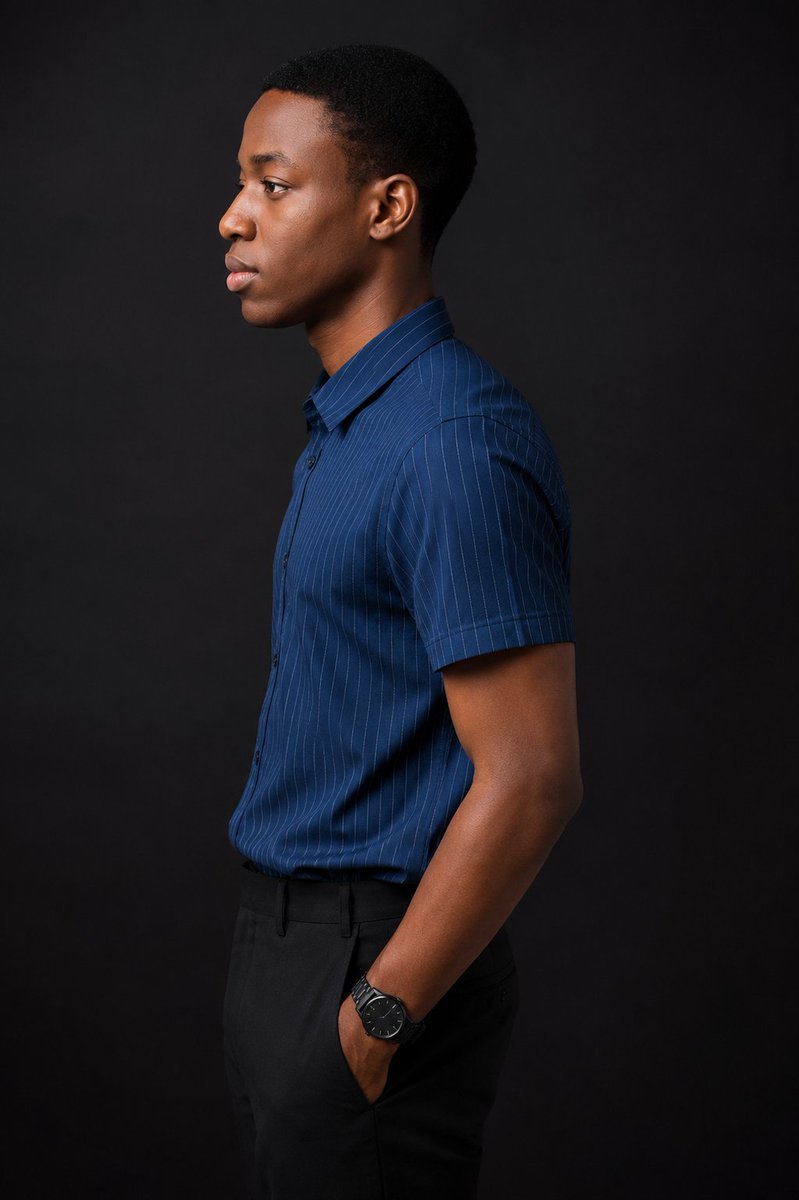 Editorial Side Profile Portrait