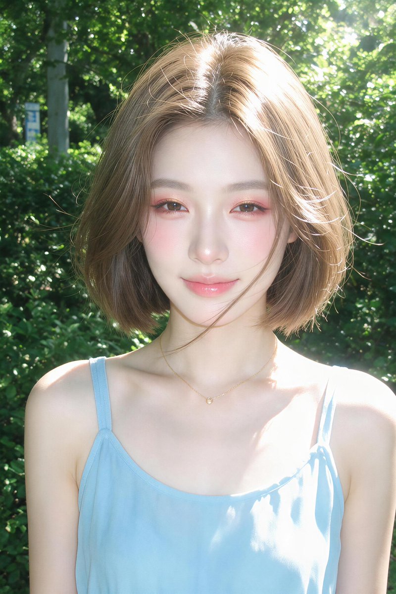 Profile / Avatar - Sunlit Summer Greenery Portrait - Image 2
