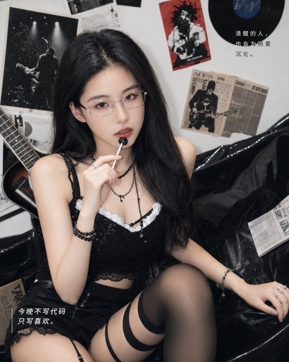 Social Media Post - Retro Rock Bedroom Portrait - Image 4