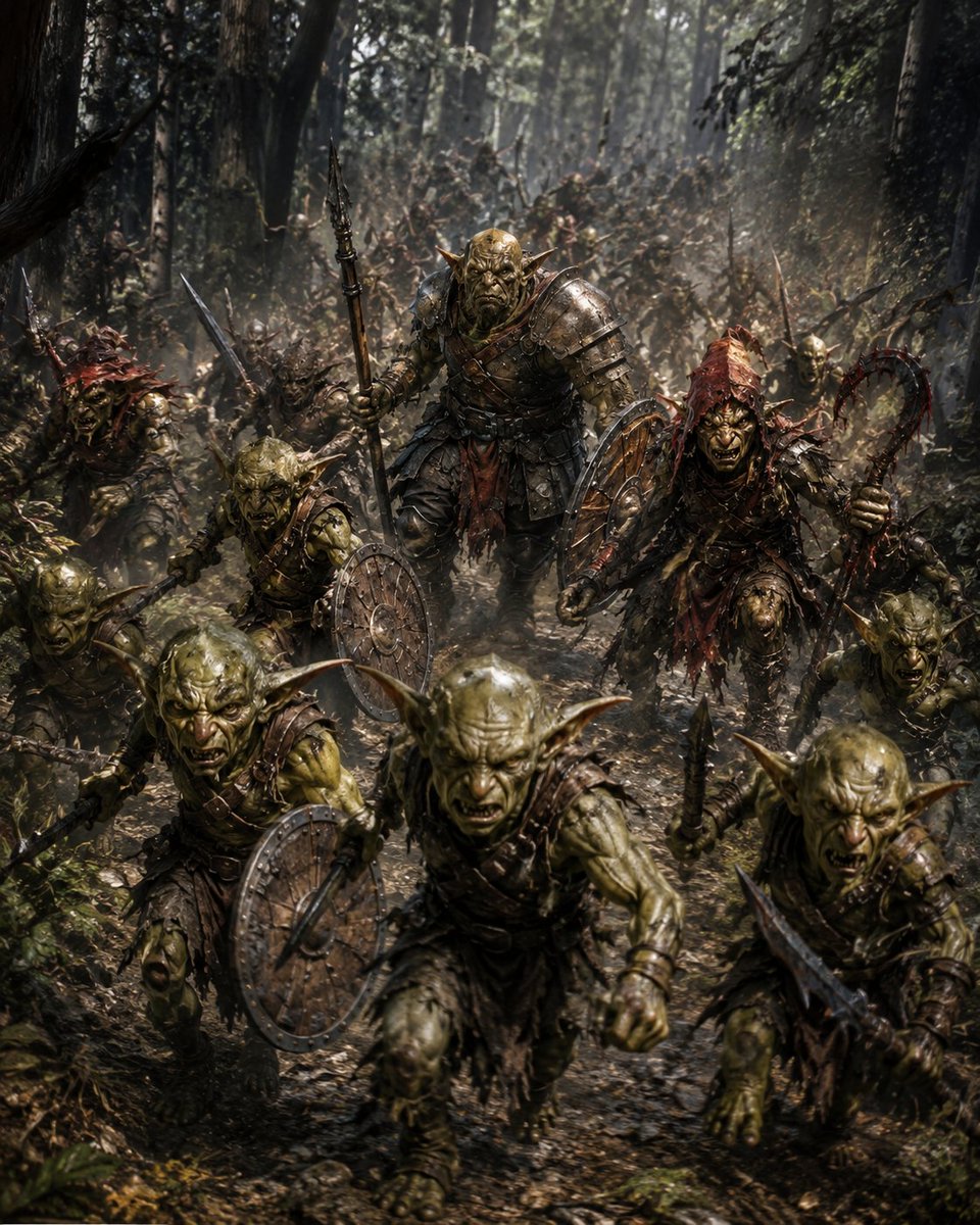 Goblin Stampede Forest Charge