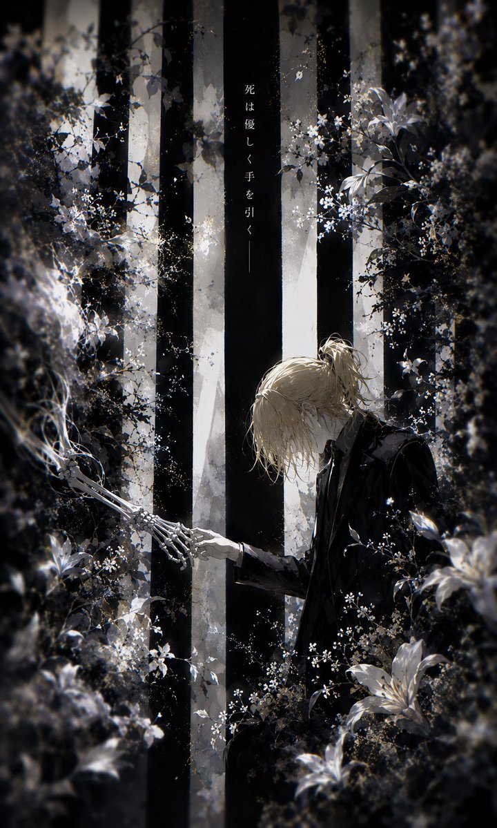 Gothic Anime Forest Farewell