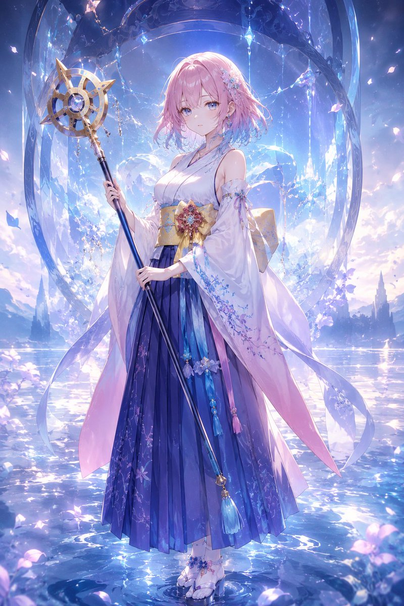 Game Asset - Elegant Anime Summoner Fan Art - Image 3