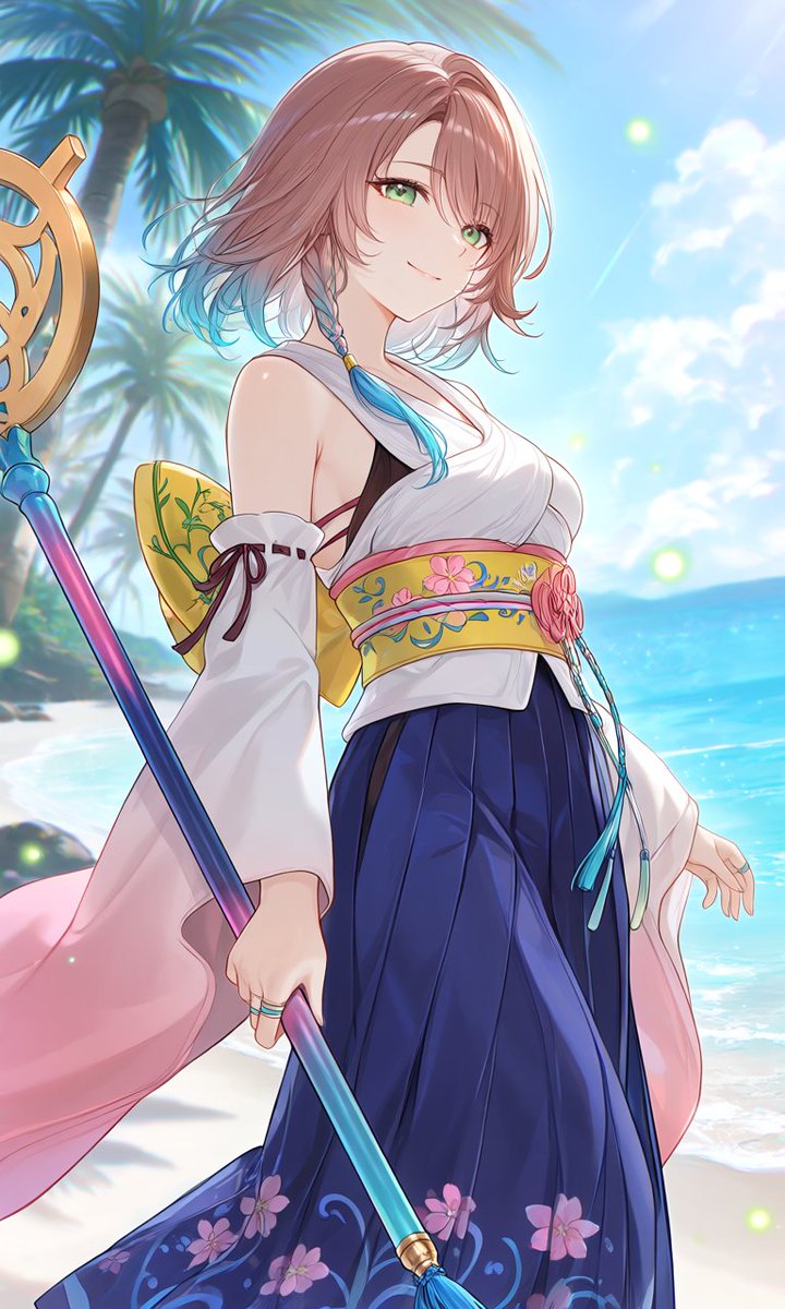 Game Asset - Elegant Anime Summoner Fan Art - Image 2