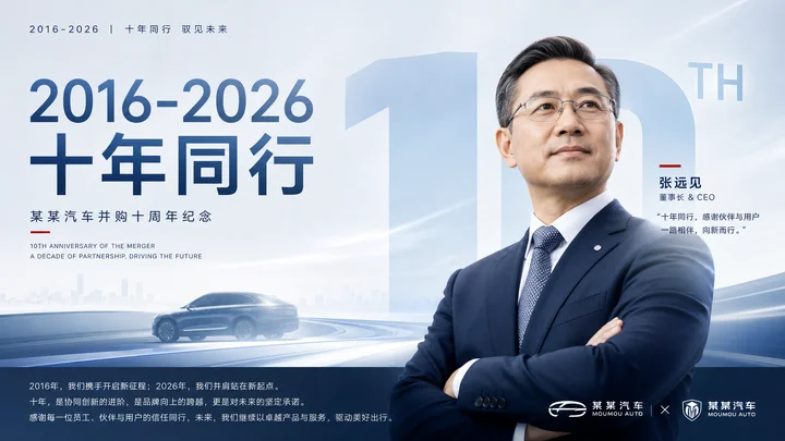 Corporate Anniversary CEO Poster